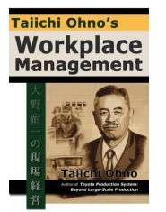 image of the cover of Workplace Management by Taiichi Ohno