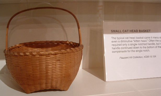 picture of shaker cat head basket