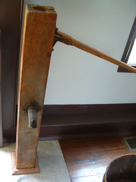 Indorr water pump, Shaker Village of Pleasant Hill, Kentucky