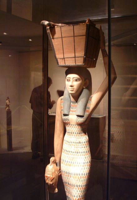 photo of Egyptian art at the Metropolitan Museum of Art, NYC