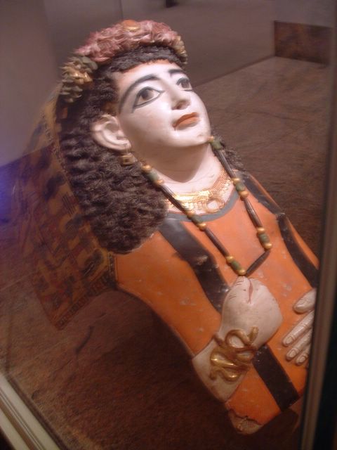 photo of Egyptian art at the Metropolitan Museum of Art, NYC