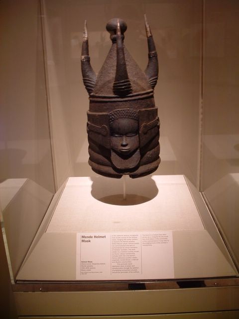 photo of African art at the Metropolitan Museum of Art, NYC
