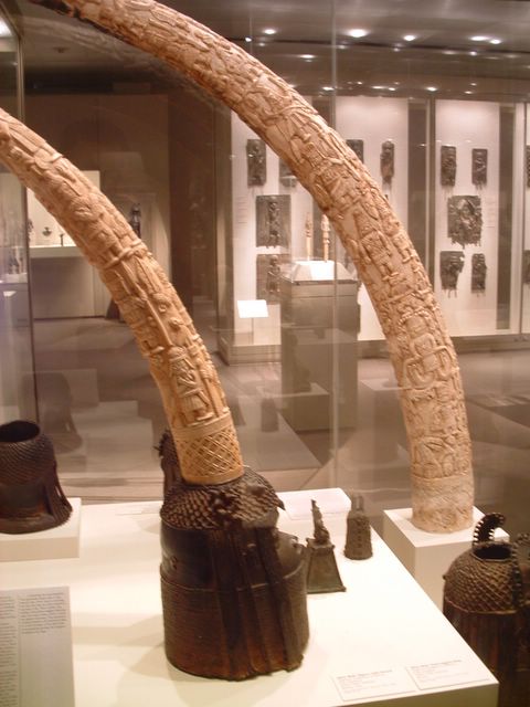 photo of African art at the Metropolitan Museum of Art, NYC