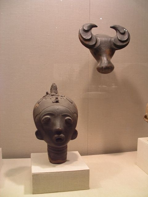 photo of African art at the Metropolitan Museum of Art, NYC