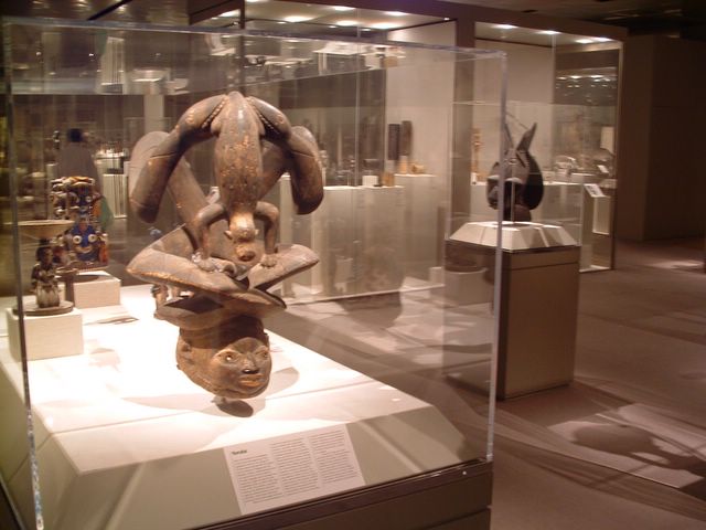 photo of African art at the Metropolitan Museum of Art, NYC