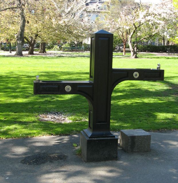 Photo of a water fountain