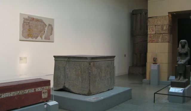 Photo of egyptian art, Boston Museum of Fine Arts