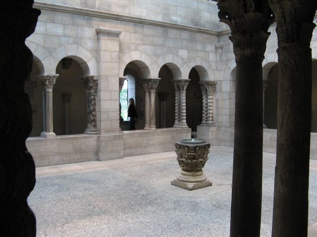 Courtyard in the Cloisters