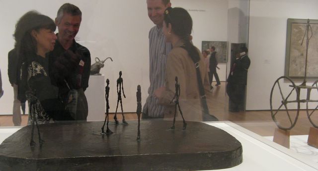 View of sculpture and room, MoMA