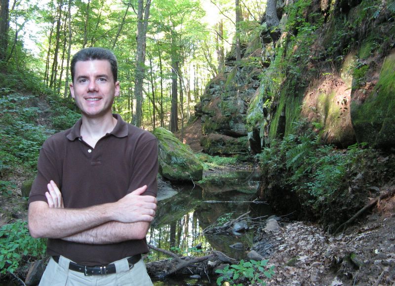 photo of John Hunter at Durwood's Glen, Wisconsin